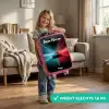Sportauto - Blauw - Neon - Stad Kinderkoffer - Roze klein -sfeer2_NL