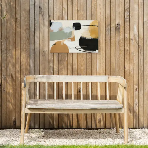 Paint - Abstract - Kleuren Tuinposter op houten frame 2 cm dik klein -sfeer4