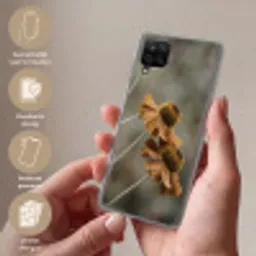 Zonnehoed - Droogbloemen - Geel - Warm Telefoonhoesje Samsung Galaxy A12 klein -sfeer3_NL
