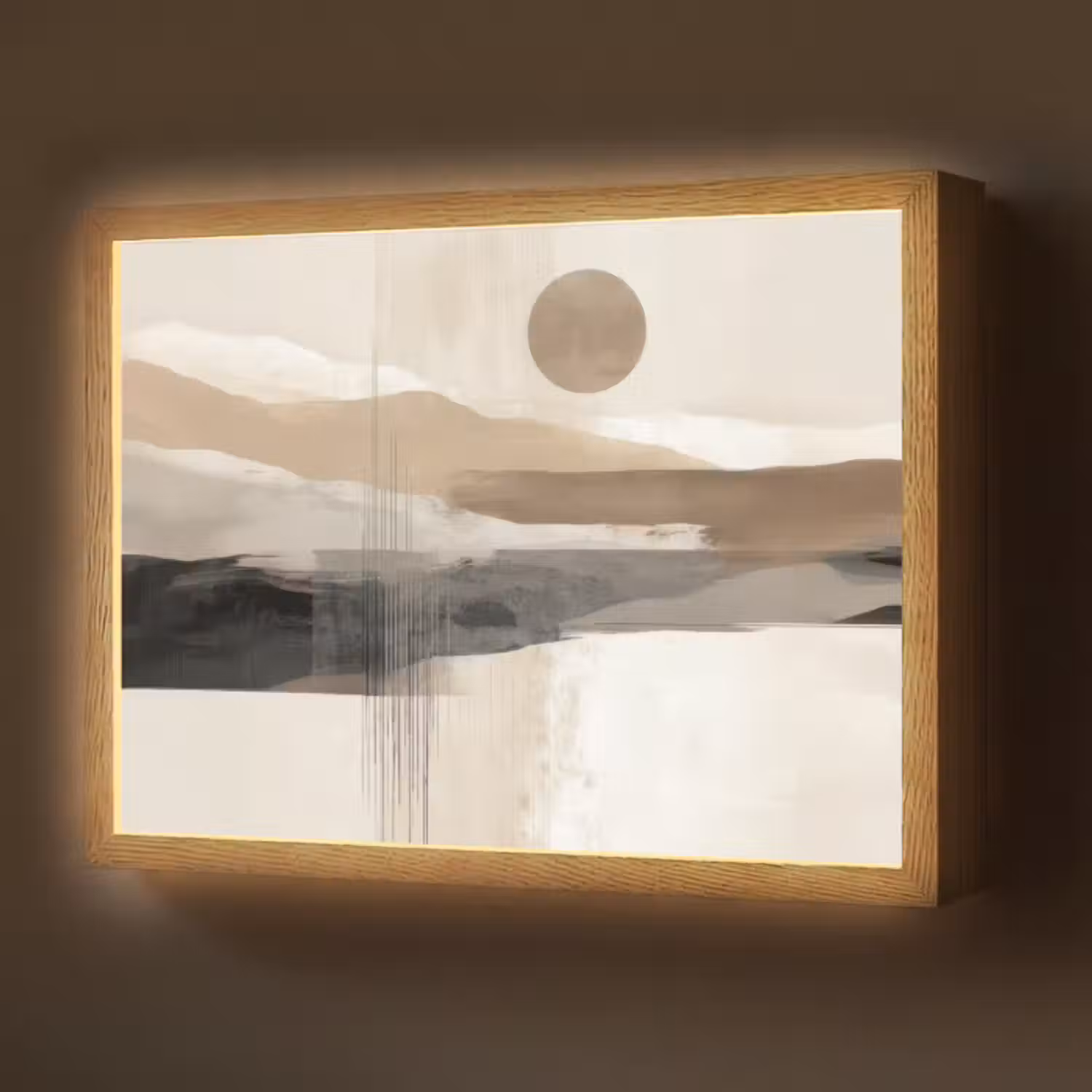 Lightbox - Wandleuchte - Minimalistisch - Landschaft - Dimension