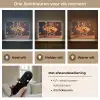 Appel - Taart - Warm - Eten Light Box met batterij (Wandlamp) middel -USP_lichtkleurNL