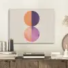 Abstract - Cirkels - Paars PET vilt klein -sfeer1