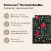 Illustratie - Kerst - Sterren - Groen Inductie beschermer vinyl 3mm middel 274 -zzzzzzusp-haakje_DE