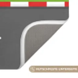 Racebaan - Illustratie - Sport - Kleurrijk Badmat klein -USP_AntislipDE
