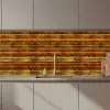 Vintage - Hout - Patronen - Planken keuken achterwand 2 middel 871 zz_3dshopping