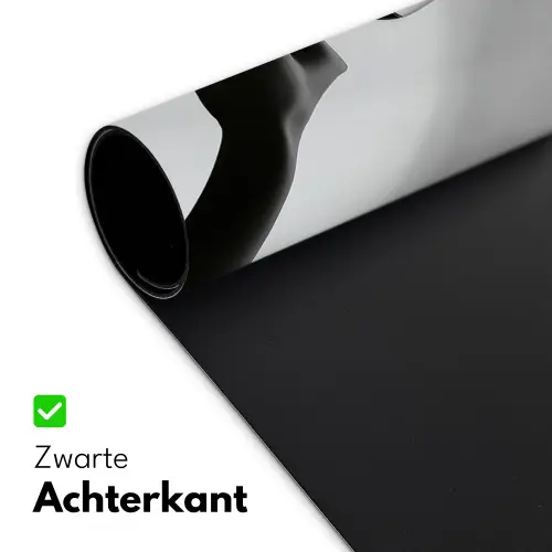 Lichtinval - Wijn - Rood - Glas Muismat XXL klein -sfeer2
