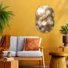 Hazestaartgras - Wit - Zonlicht Wandcirkel Ovaal Forex klein -sfeer4