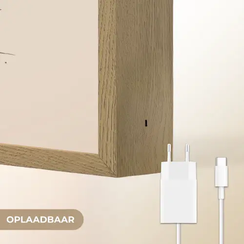 Quote - Pastel - Spreuk - Tekst Light Box met batterij (Wandlamp) middel -USP_websiteoplaadbaarNL