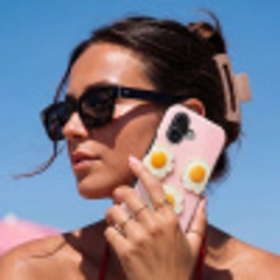 Eieren - Bloem - Roze Toughcase MagSafe Apple iPhone 17 klein -Sfeer2V