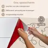 Wereldkaart - Simpel - Vliegtuig keuken achterwand spatscherm klein -spatscherm_NL