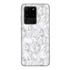 Marmer - Gelaagd - Brekend - Grijsstructuur Telefoonhoesje Samsung Galaxy S20 Ultra klein 358 -3d