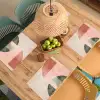 Cirkel - Abstract - Roze Placemat vinyl groot -zzsfeer5_Kitchenyeah-website