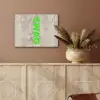 Slangenprint - SWAG - Neon - Groen PET vilt klein -sfeer4