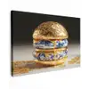 Delftsblauw - Goud - Burger canvas 2cm klein -z3d