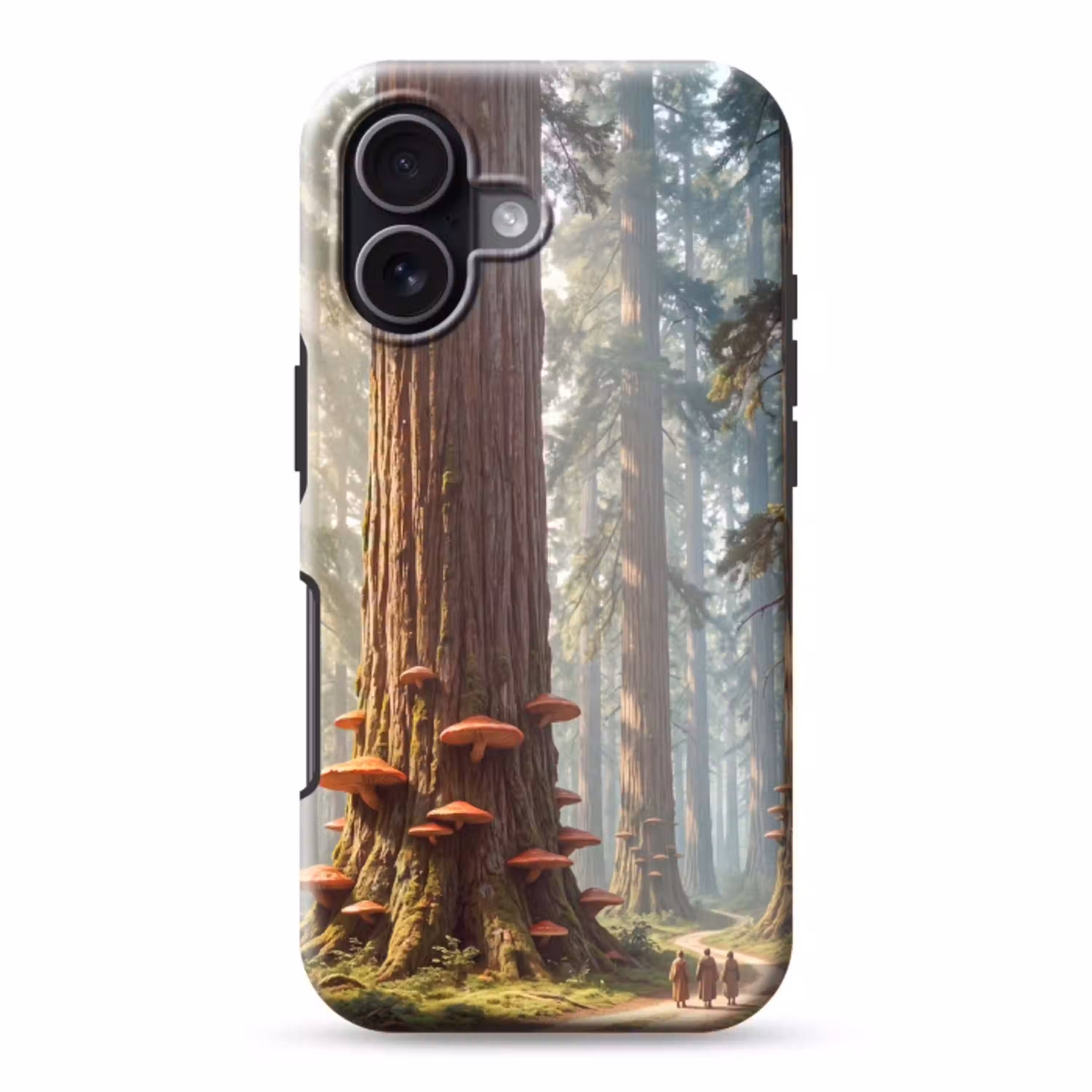 Bos - Bomen - Natuur Toughcase MagSafe Apple iPhone 17 klein -3d