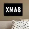 Kerst - Quotes - Xmas - Zwart - Feestdagen canvas 2cm klein -sfeer3