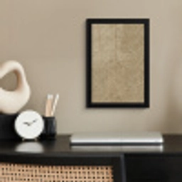 Beige - Marmer - Witte aders fotolijst zwart zonder passe partout klein 224 -sfeer1