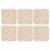 Minimalistisch - Patroon - Terracotta onderzetter kurk middel 366 -3d