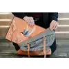 Vogel - Bloesemtakken - Warm - Kleurrijk laptophoes neopreen klein -tas
