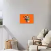 Kaartje - Boeket - Bloemen Tuinposter op houten frame 2 cm dik klein -sfeer1