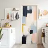 Kunst - Wit - Abstract - Modern deurposter klein -sfeer5