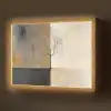 Boom - Vlakken - Takken - Kleurverloop Light Box met batterij (Wandlamp) middel -z3d_website