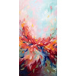 Bloemen - Abstract - Kunst - Modern Behang Vlies klein -3d_website