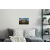 Boom - Seizoenen - Mozaïek - Bergen Muursticker klein -slaapkamer