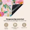 Blauw - Roze - Bloemen Inductie beschemer met haakjes klein -ky-onderkant-nl