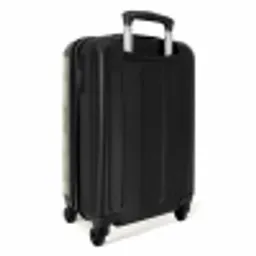 Vlakken - Rustiek - Groen NBS - Handbagage koffer - Volwassenen Unisex middel -achterkant