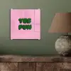 Yes fun - Groen - Roze plexiglas 5mm klein -sfeer3