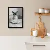 Kat - Siamees - Zwart Wit - Schattig - Dieren KitchenYeah - Keuken - Fotolijst klein -sfeer1