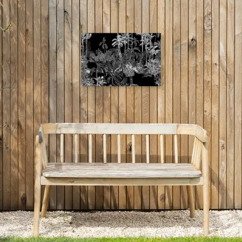 Palm - Jungle - Tropical Tuinposter op houten frame 2 cm dik klein -sfeer4