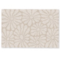 Bloemen - Print - Beige - Bruin - Minimalistisch Deurmat klein -zkaufland3d