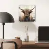 Schotse hooglander - Hoorns - Landschap plexiglas 5mm klein -sfeer6