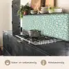 Bloemen - Wit - Vintage - Patronen keuken achterwand 2 middel 871 -usp_NL