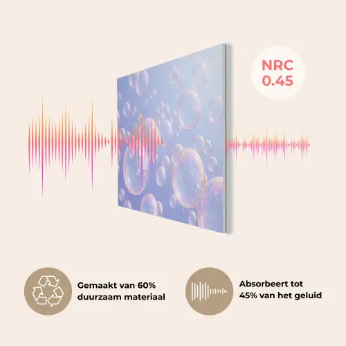 Pastel - Bubbels - Dromerig PET vilt klein -USP_NL