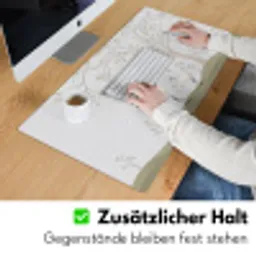 Minimalistisch - Kraanvogels - Blauw Muismat XXL klein -ysfeer3_duits