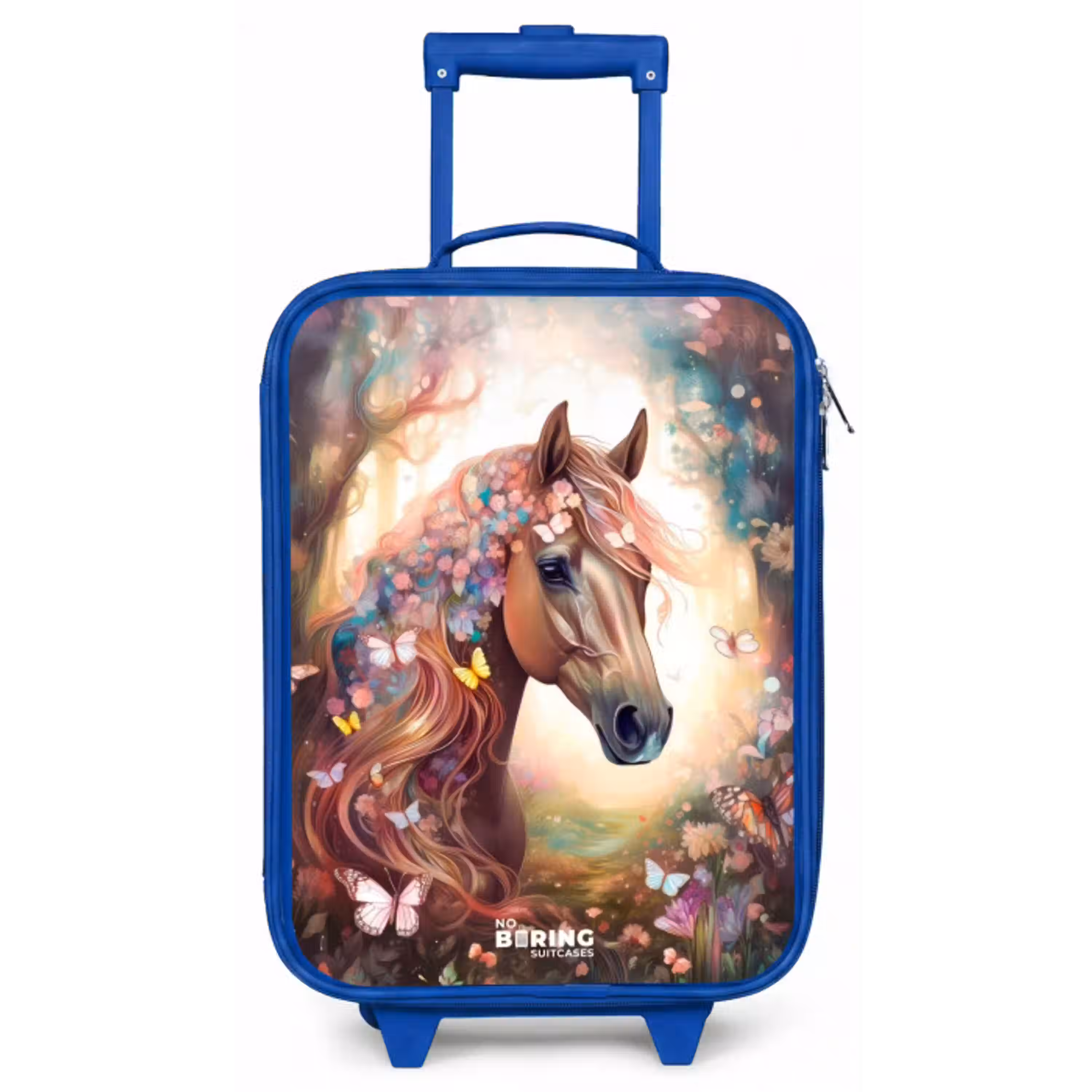 Vlindermerrie Kinderkoffer - Blauw klein -zz3dotto
