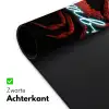 Krab - Rood - Neon - Quote Muismat XXL klein -sfeer2