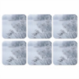 Riet - Bevroren - Winter - Natuur onderzetter kurk middel -3d