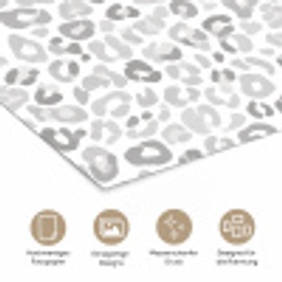 Luipaard - Motief - Grijs poster papier klein 62 -tcloseup_DE