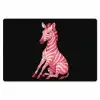 Zebra - Roze - Gestreept Placemat vinyl groot -zzsfeer1_Kitchenyeah-website