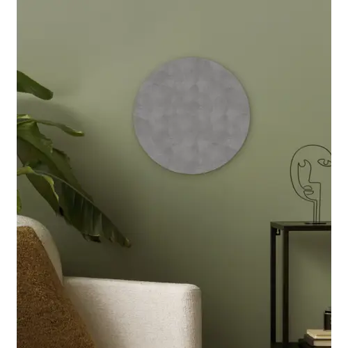 Beton - Structuur - Patroon Wandcirkel kunststof plaat 5mm dik klein 188 -sfeer3