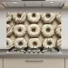 Donuts - Chocolade - Wit - Beige keuken achterwand spatscherm klein -3d_website