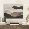 Abstract - Landschap - Golven - Crèmekleur PET vilt klein -sfeer1