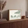 Terras - Illustratie - Groen Light Box met batterij (Wandlamp) middel -sfeer2