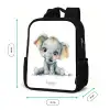 Baby olifant Rugzak - Zwart middel -productfoto_formaten