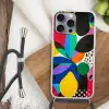 Vormen - Stippen - Kleurrijk Hoesje iPhone 16 Pro Max met koord klein -sfeer4