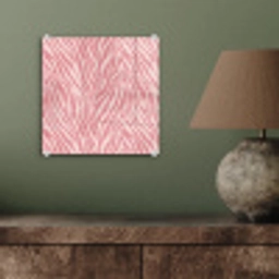 Zebra - Print - Roze plexiglas 5mm klein 11 -sfeer3